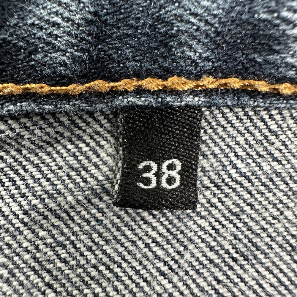 LRG Slim Straight Leg Jeans Men Actual 36x30 Blue Stretch Lifted Research Group - Picture 10 of 15